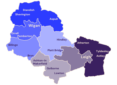 Wigan Map, V3