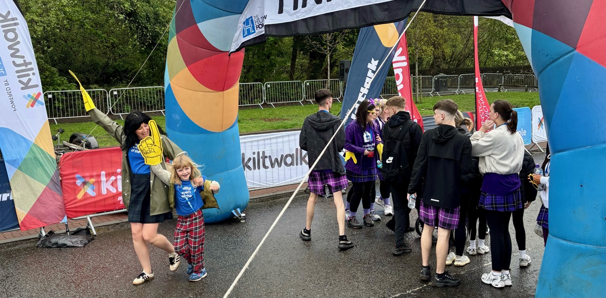 Jo And Ivo At The Finish Line