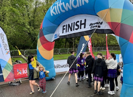 Jo And Ivo At The Finish Line